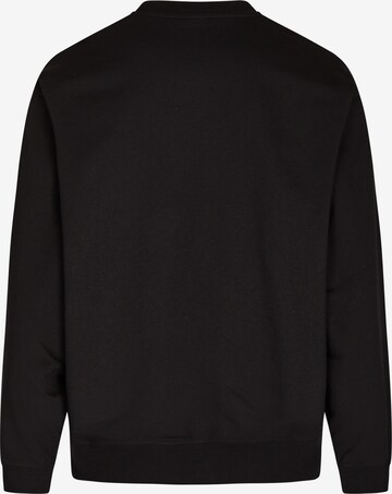 Cleptomanicx Sweatshirt 'World is Flipping' in Black