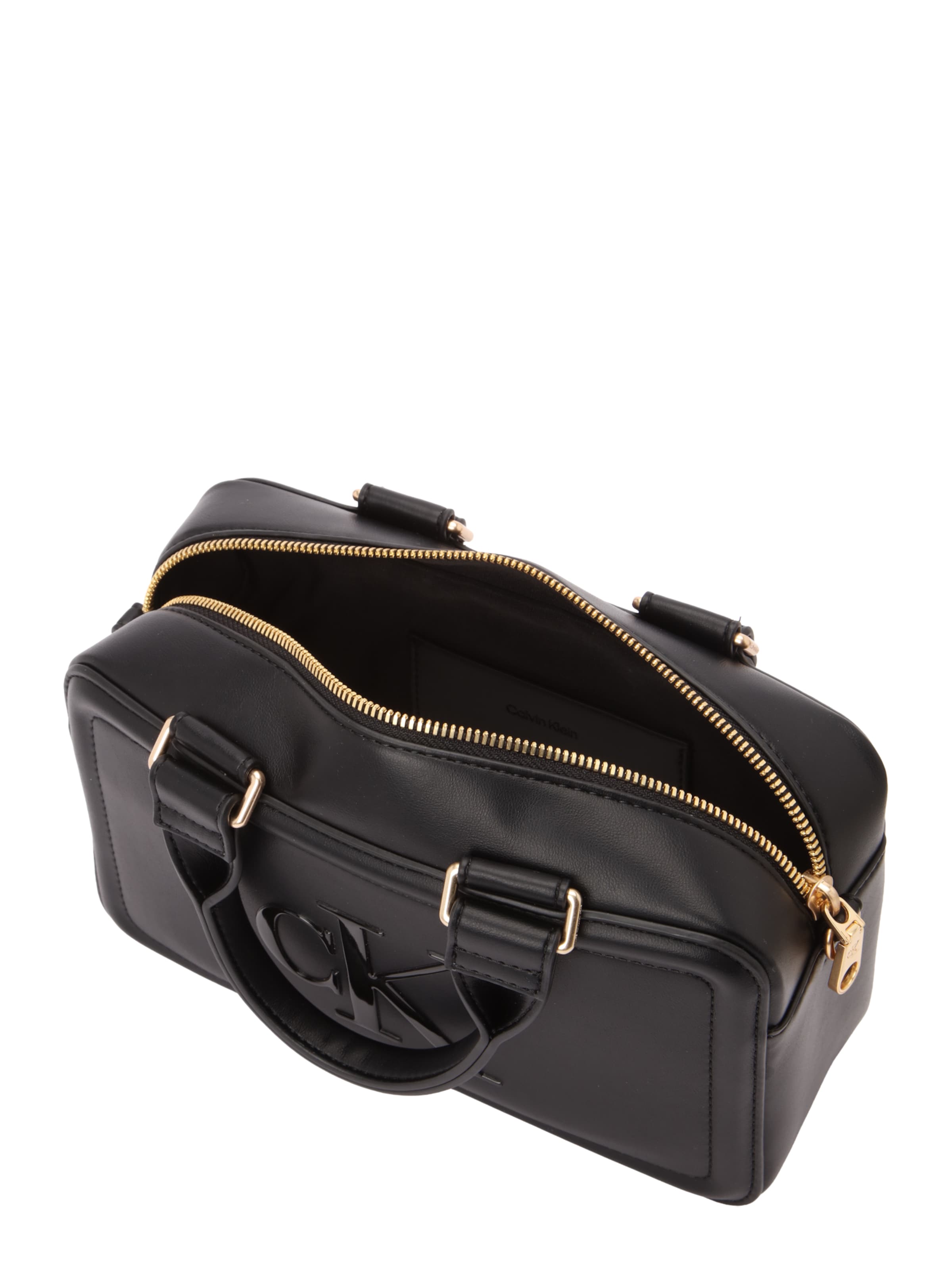 Calvin Klein Kézitáska 'BOLD ELONGATED MINI' - fekete