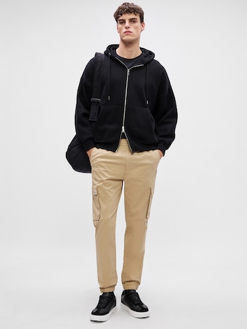 Calvin Klein Jeans Tapered Παντελόνι cargo σε καφέ