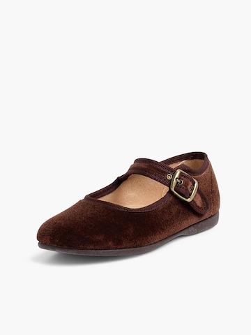 Pisamonas - Zapatos bajos en marrón: frente