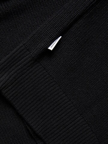 JACK & JONES Sveter 'HARVEY' - Čierna