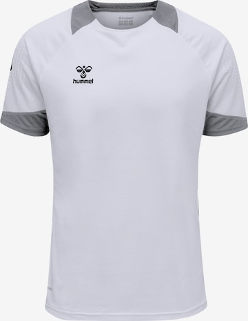 Hummel - Camisola de futebol 'Lead' em branco: frente