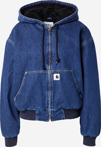 Carhartt WIP Tussenjas 'Active' in Blauw: voorkant