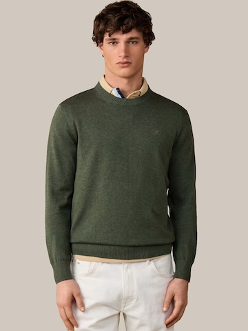 Hackett London Pullover 'Ess' in Grün: Vorderseite