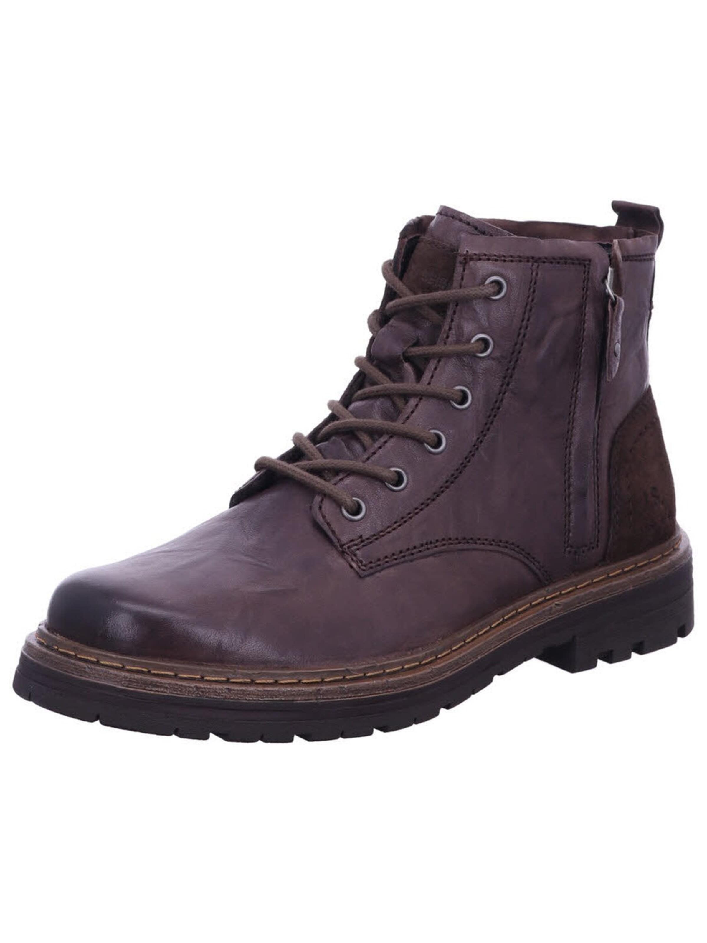 JOSEF SEIBEL Schnürschuh‌‌ in Braun: Vorderseite