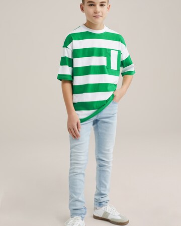 WE Fashion Футболка в Зеленый