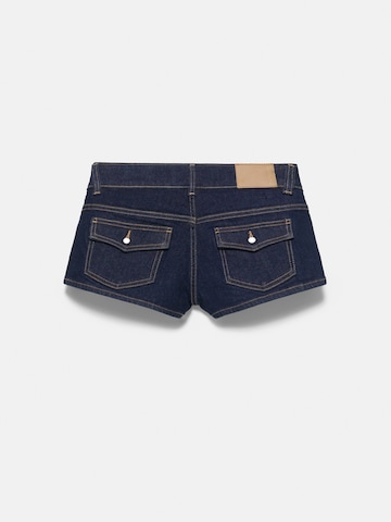 Regular Jeans de la Pull&Bear pe albastru