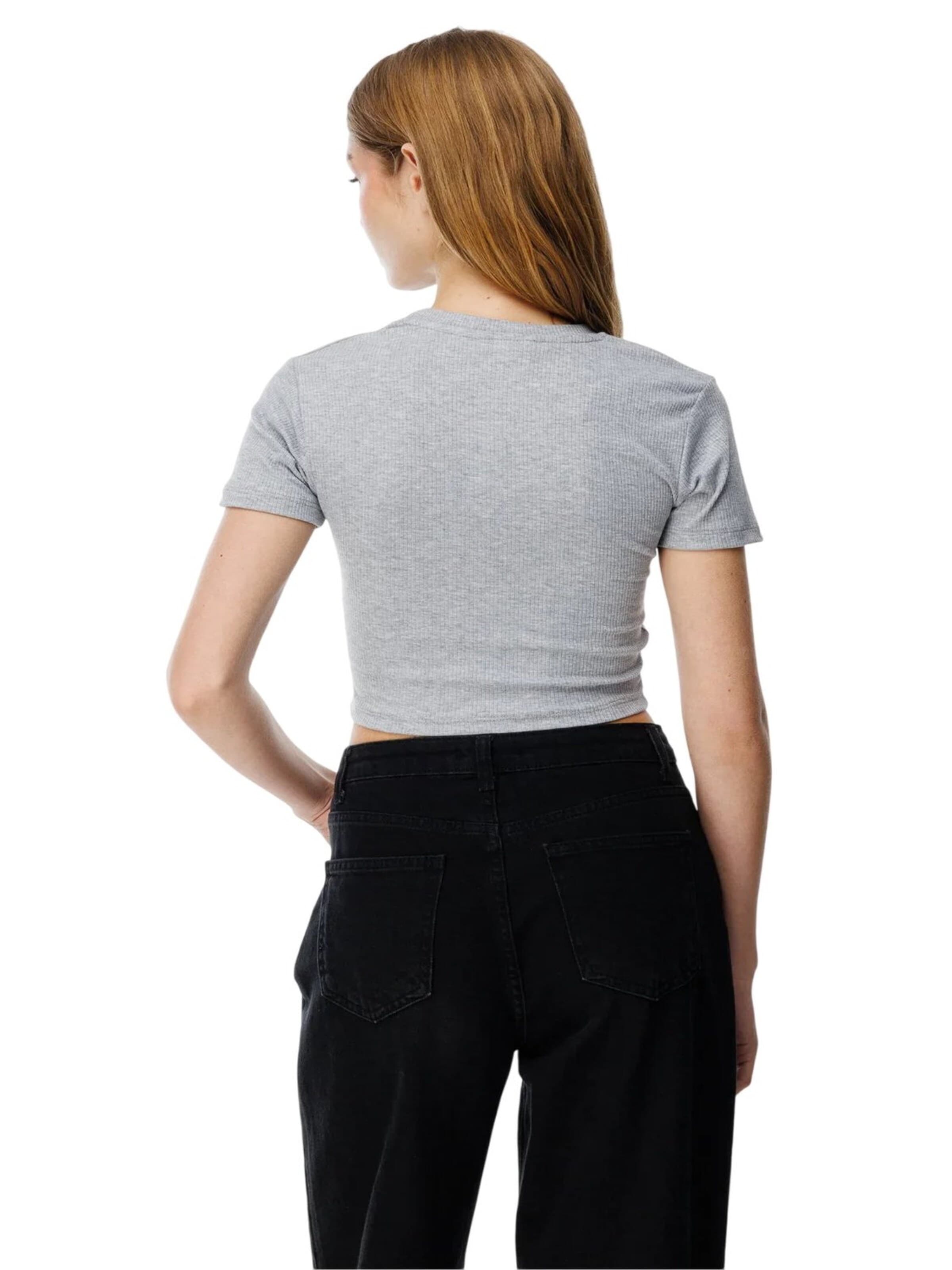 Alexa Dash Shirt in Grey