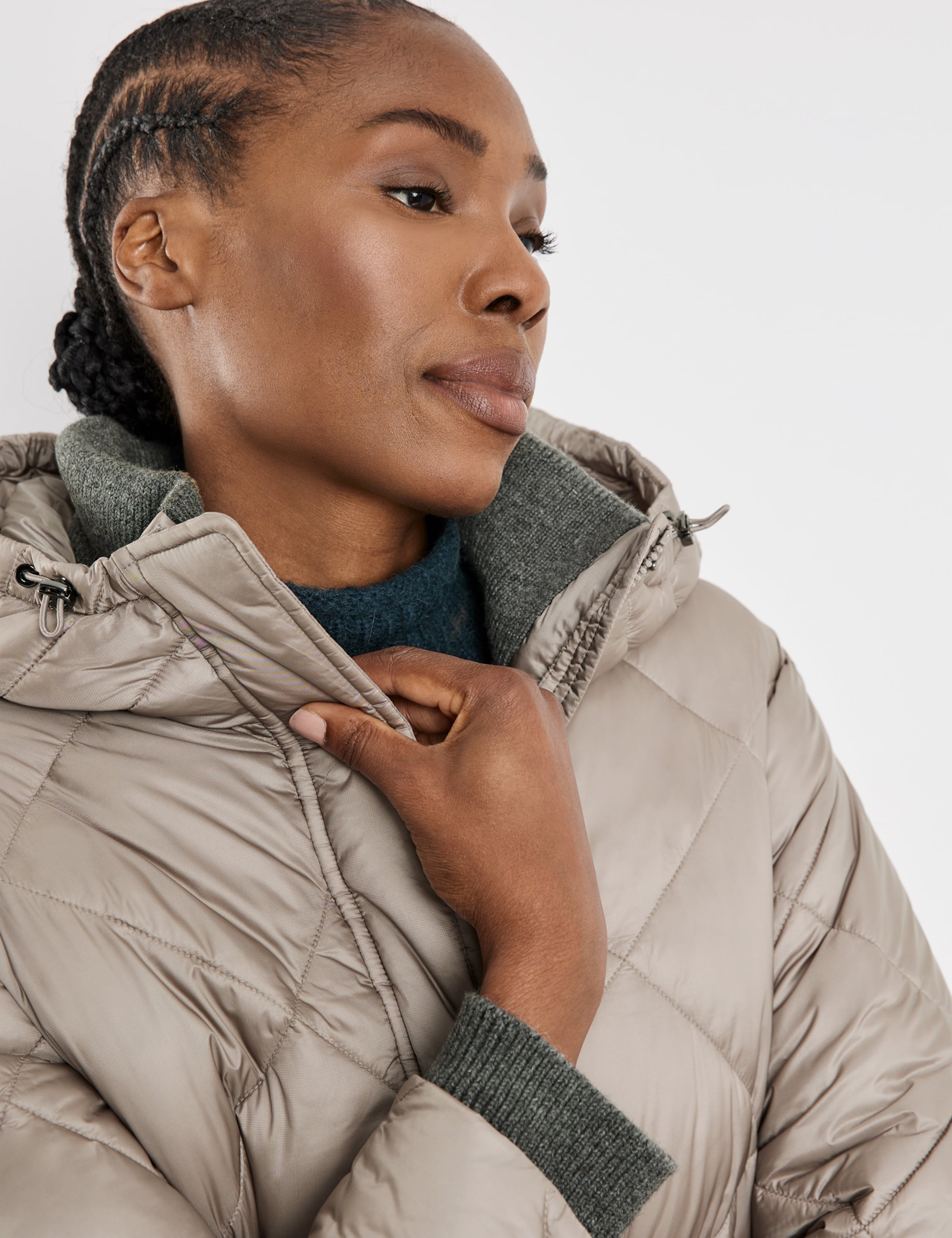 GERRY WEBER Winter Jacket in Beige ABOUT YOU