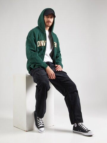 CONVERSE Sweatjacke 'Retro Truck' in Grün