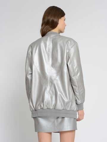 Maze Between-Season Jacket in Silver