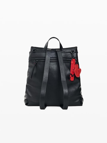 Desigual - Mochila 'Mickey Disney' en negro