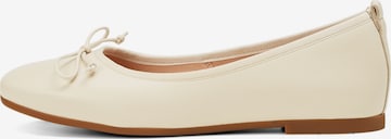 Marc O'Polo Ballerina 'Kelia' in Beige: voorkant