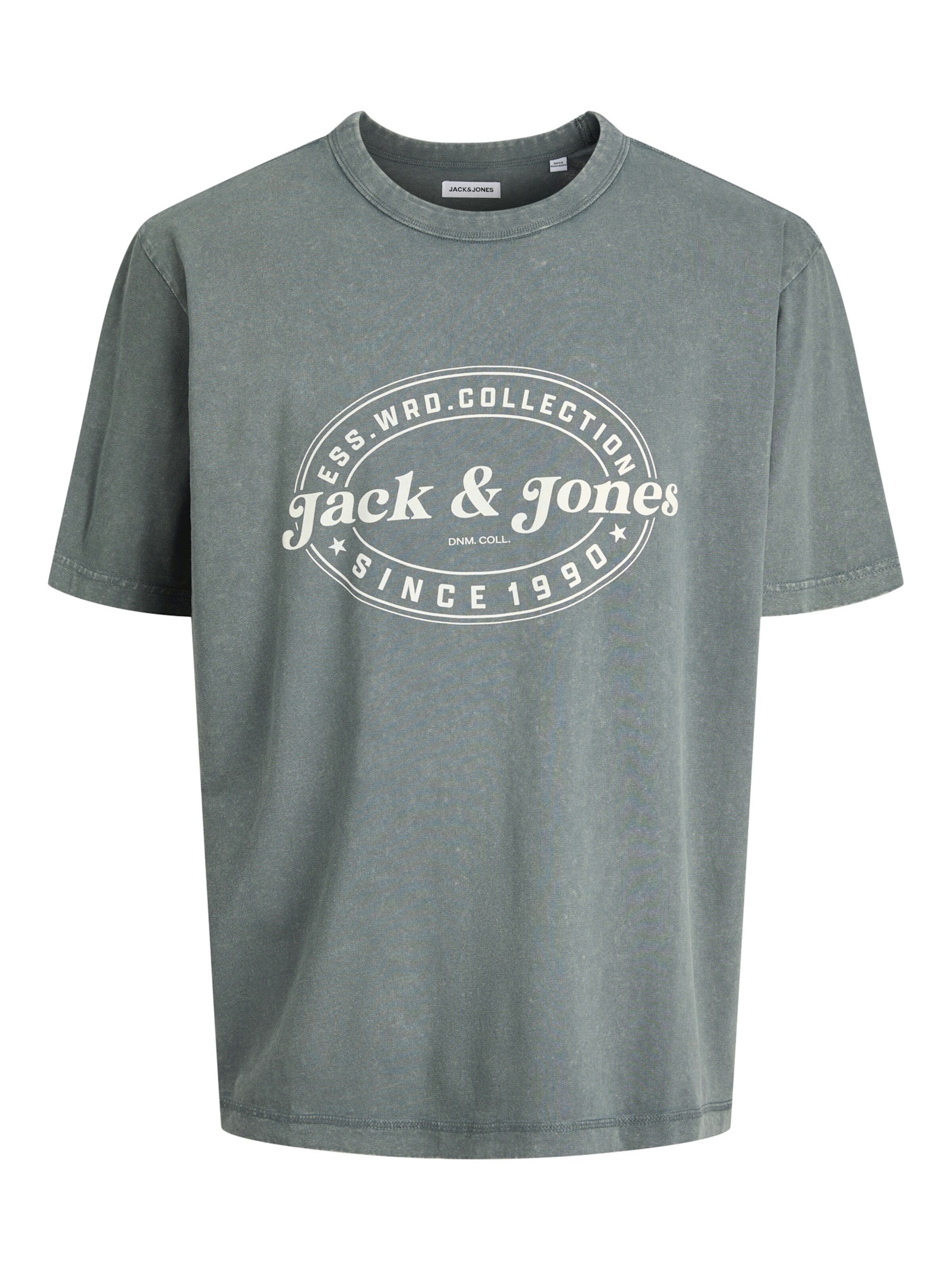 JACK & JONES Shirt 'JJDover' in Grey: front