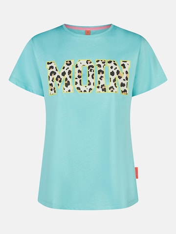 salzhaut Shirt 'Steenje - Moin' in Blauw: voorkant