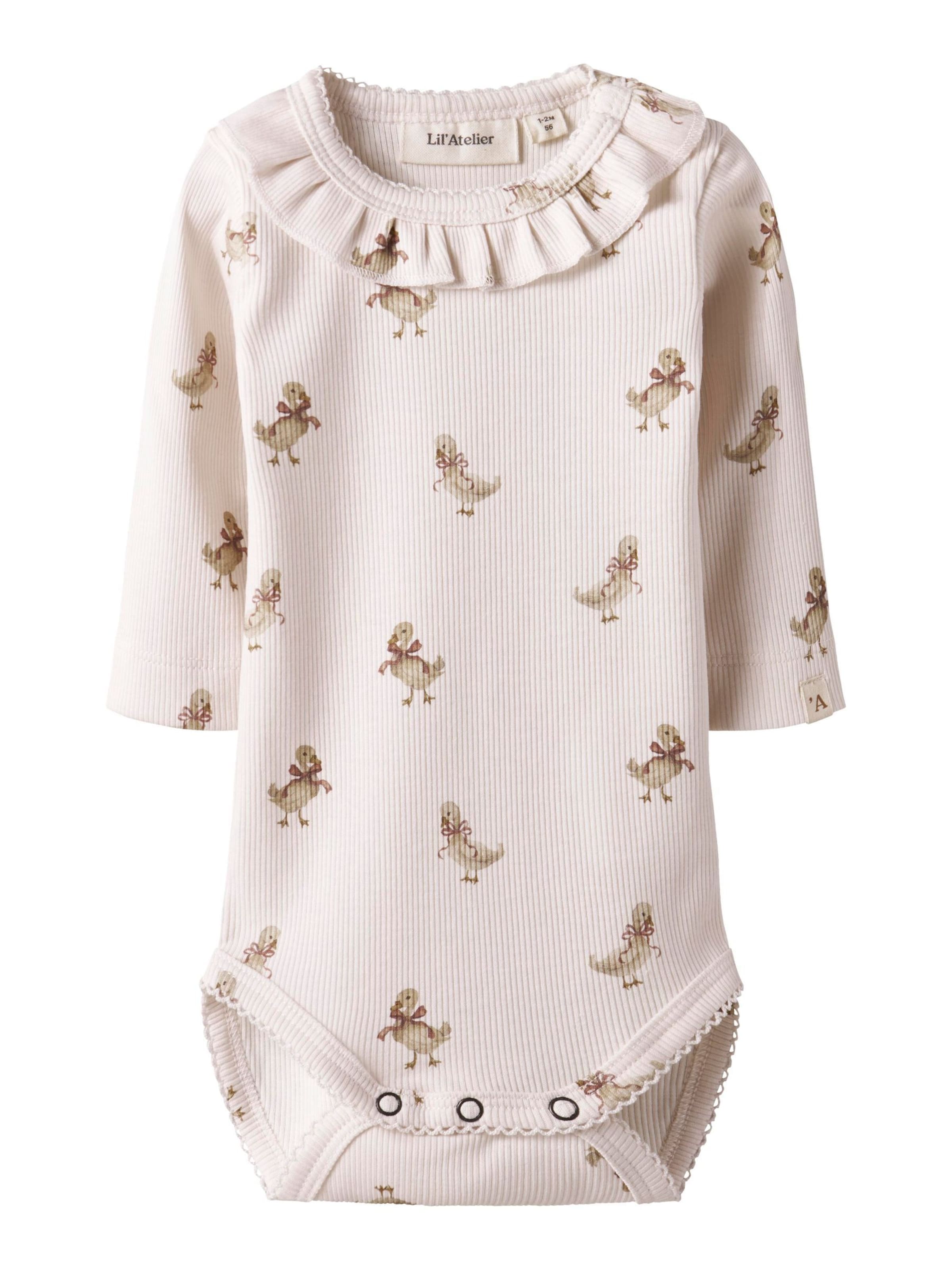 NAME IT - Pijama entero/body en rosa: frente