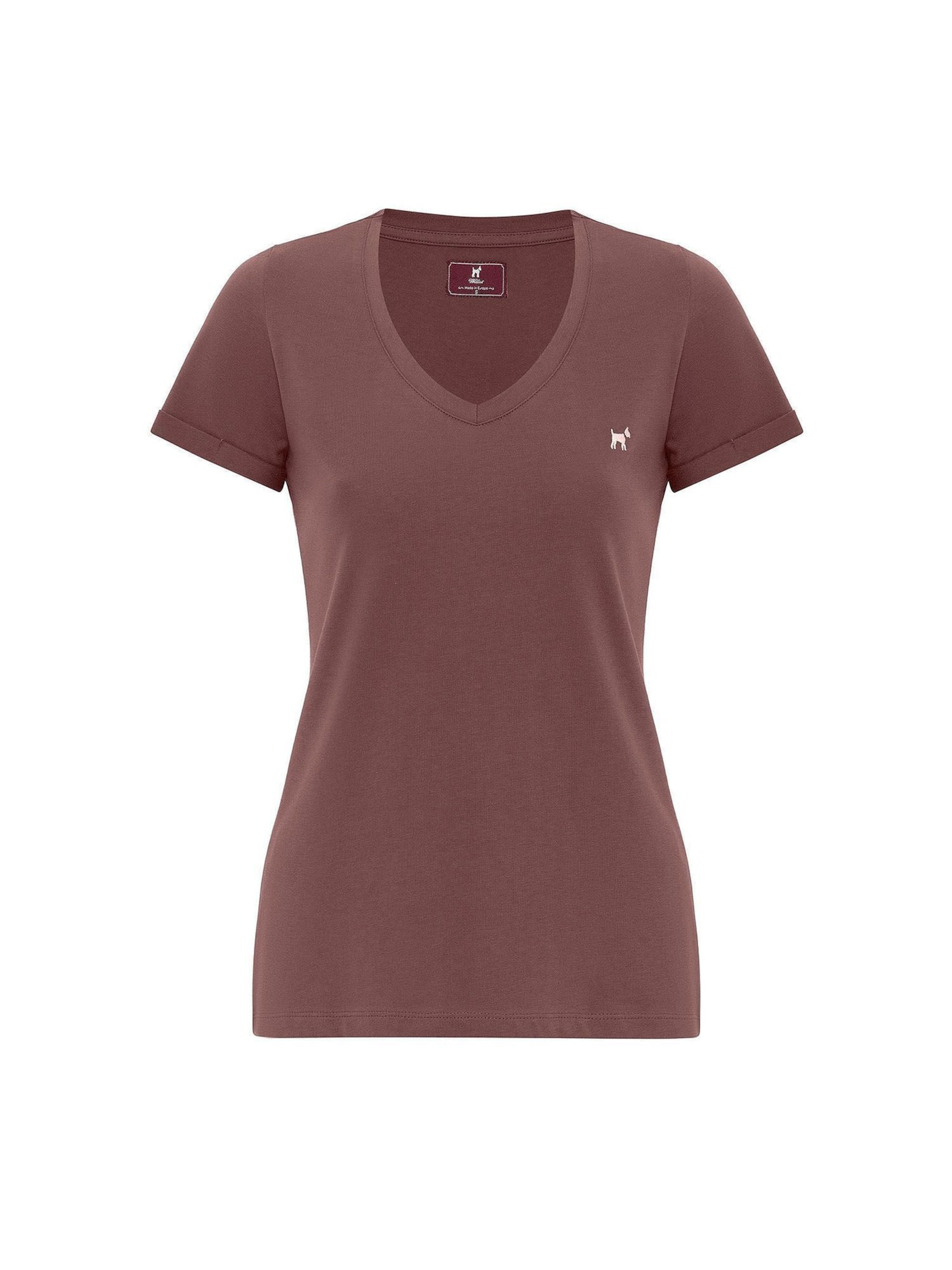 T-shirt Williot en violet : devant