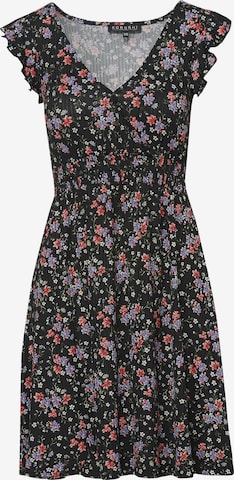 KOROSHI - Vestido en negro: frente