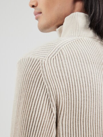 Pull-over 'BLALIAM' Jack & Jones Premium en gris