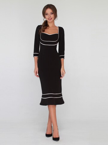 Anushka Sheath Dress in Black
