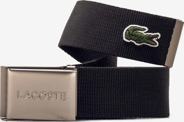 LACOSTE Колан в сиво