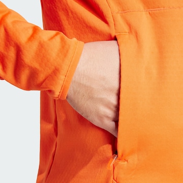 Veste en polaire fonctionnelle 'Xperior' ADIDAS TERREX en orange