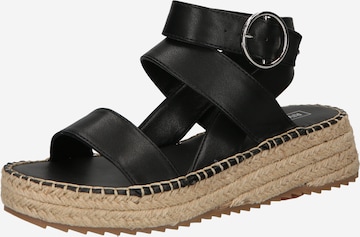 River Island Sandals in Black: front