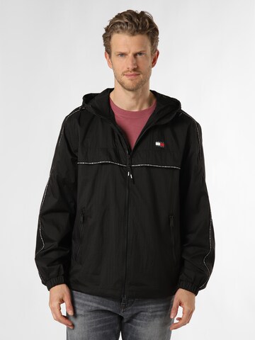 TOMMY HILFIGER Between-Season Jacket in Black: front