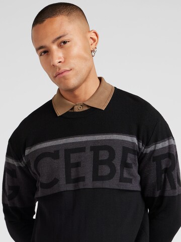 Pulover de la ICEBERG pe negru