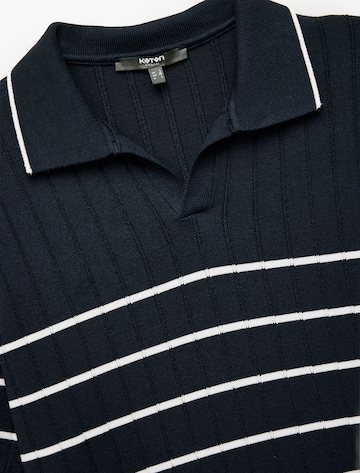 Koton Poloshirt in Blau