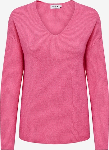 Pullover 'CAMILLA' di ONLY in rosa: frontale