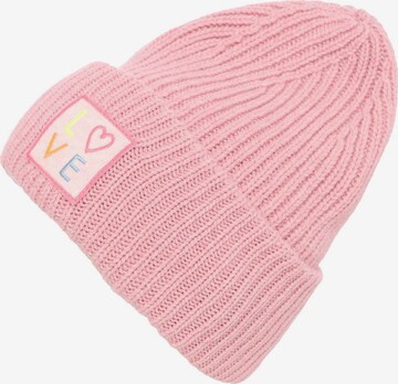 Zwillingsherz Beanie in Pink: front