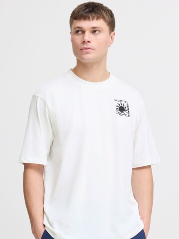 !Solid Shirt 'ODANIEL' in White: front