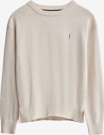 Polo Club Sweater in Beige: front