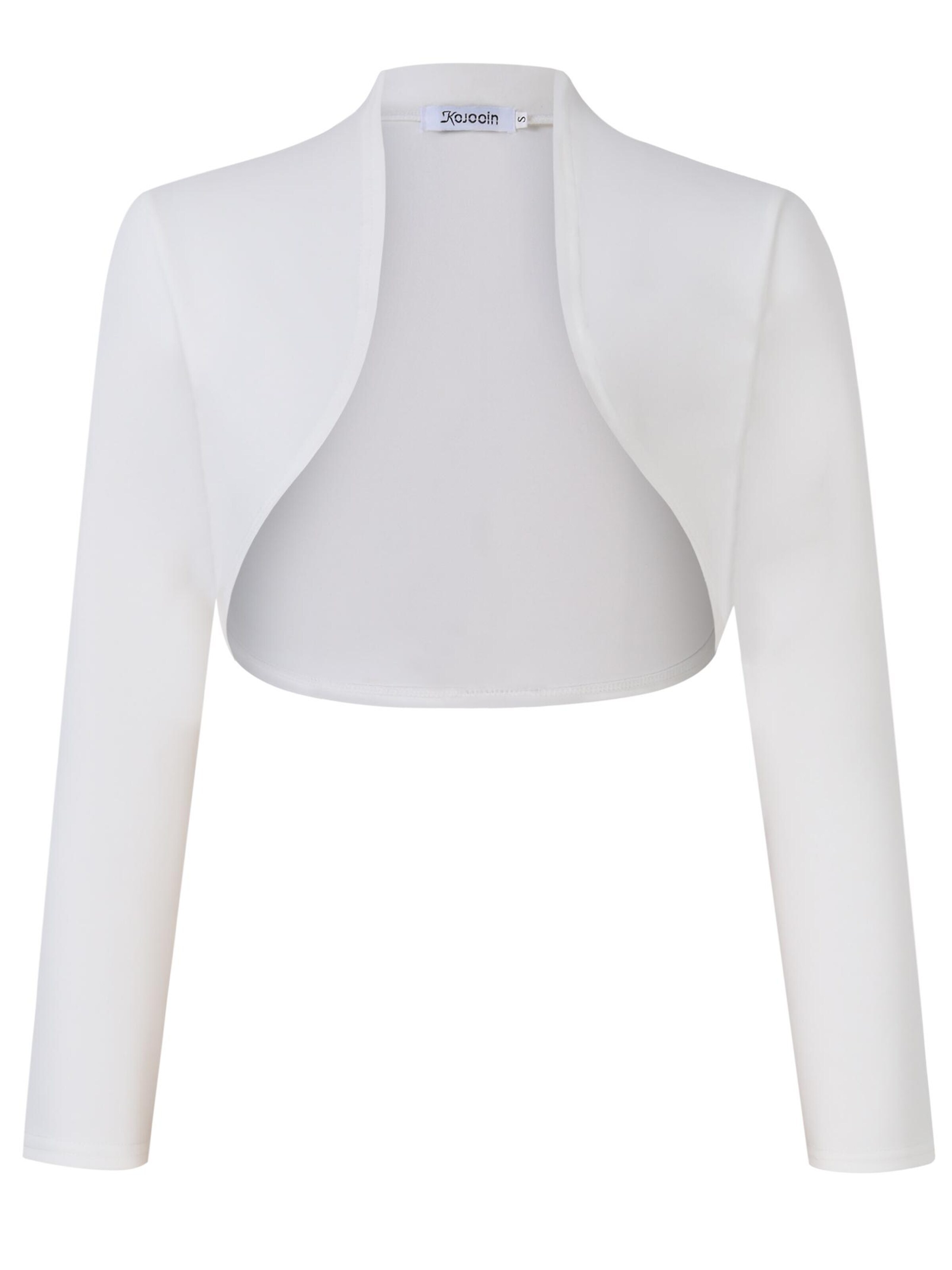 Yesfashion Bolero in White: front