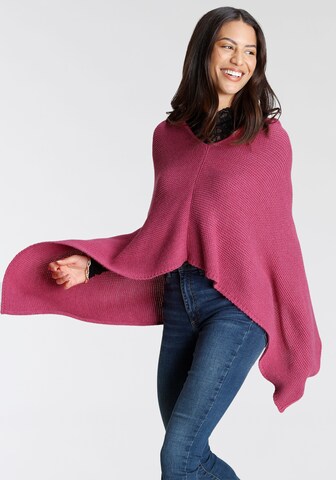 LAURA SCOTT Cape in Pink