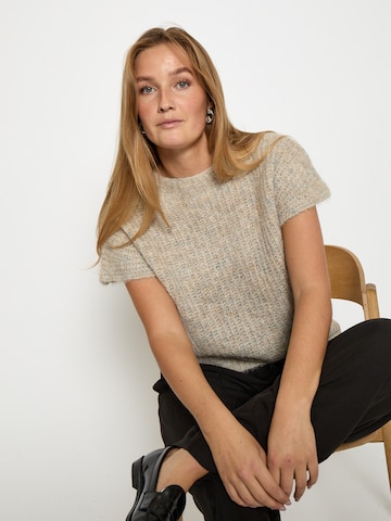 Top 'Lian' di Peppercorn in beige