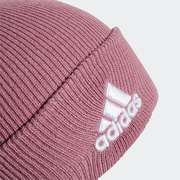 ADIDAS SPORTSWEAR Sports beanie 'Essentials' in Pink