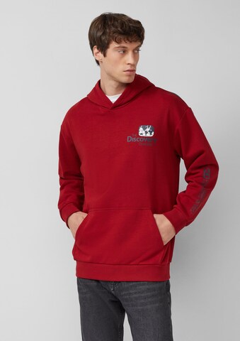 Sweat-shirt s.Oliver en rouge : devant