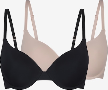 LingaDoreT-shirt Grudnjak - bež boja: prednji dio