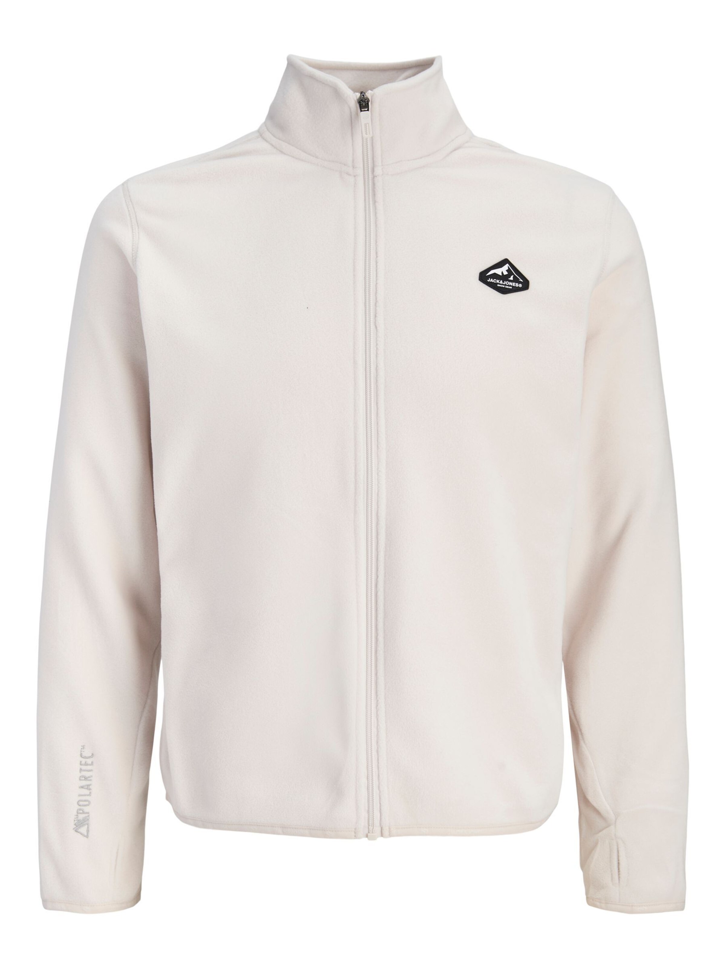 Veste en polaire Jack & Jones Junior en gris : devant