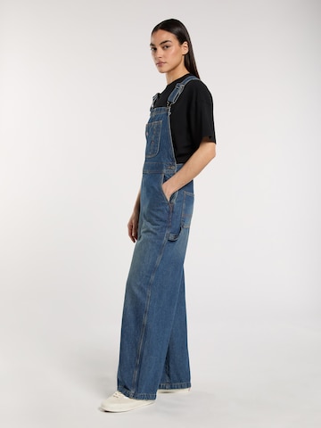 DICKIES Свободный крой Джинсовый комбинезон 'Mechanic' в Синий
