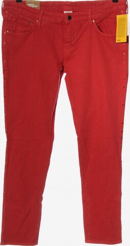 H&M Skinny Jeans 32-33 in Rot: predná strana