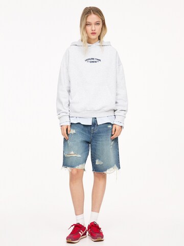 Pull&Bear Sweatshirt in Grau