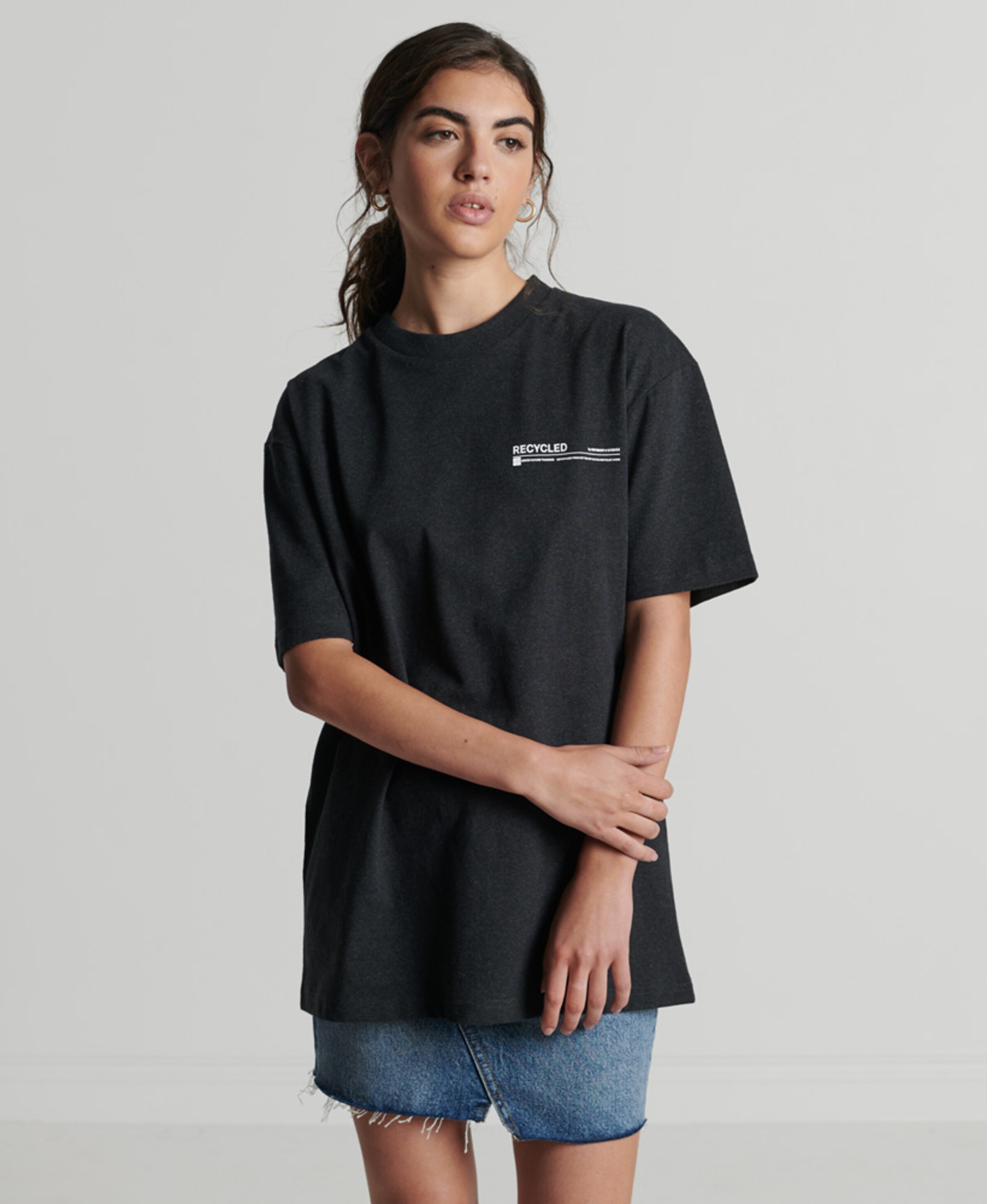 Frauen Shirts & Tops Superdry Shirt in Schwarz - HB70168 Frauen Shirts & Tops Superdry Shirt in Schwarz - HB70168