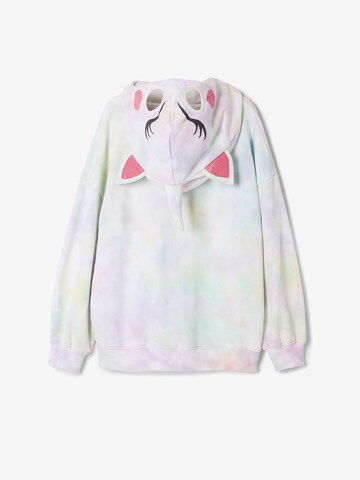 Desigual - Sweatshirt em mistura de cores