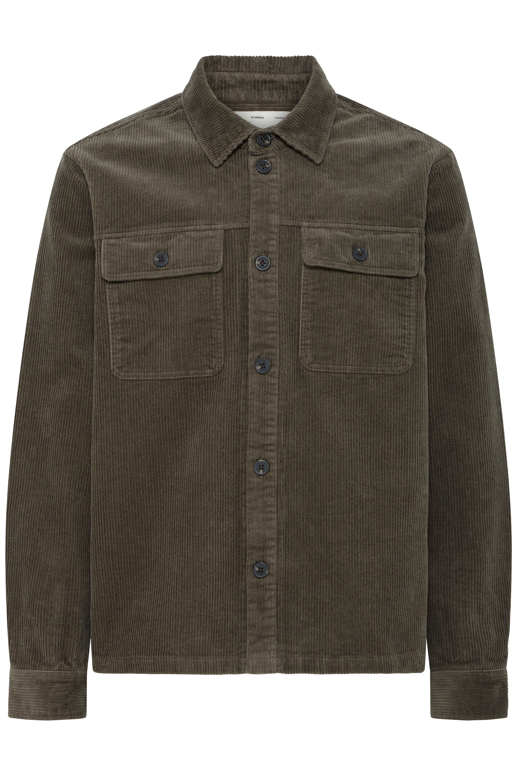 !Solid Regular Fit Skjorte 'SDNAM' i brun: forside
