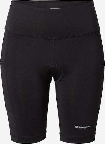 Skinny Pantaloni sportivi di Champion Authentic Athletic Apparel in nero: frontale