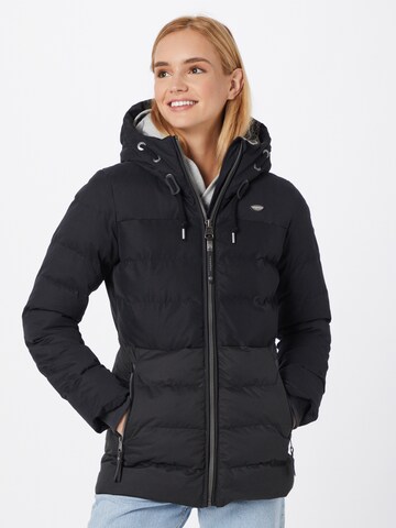 Ragwear Jacke 'QUANTIC' in Schwarz: Vorderseite