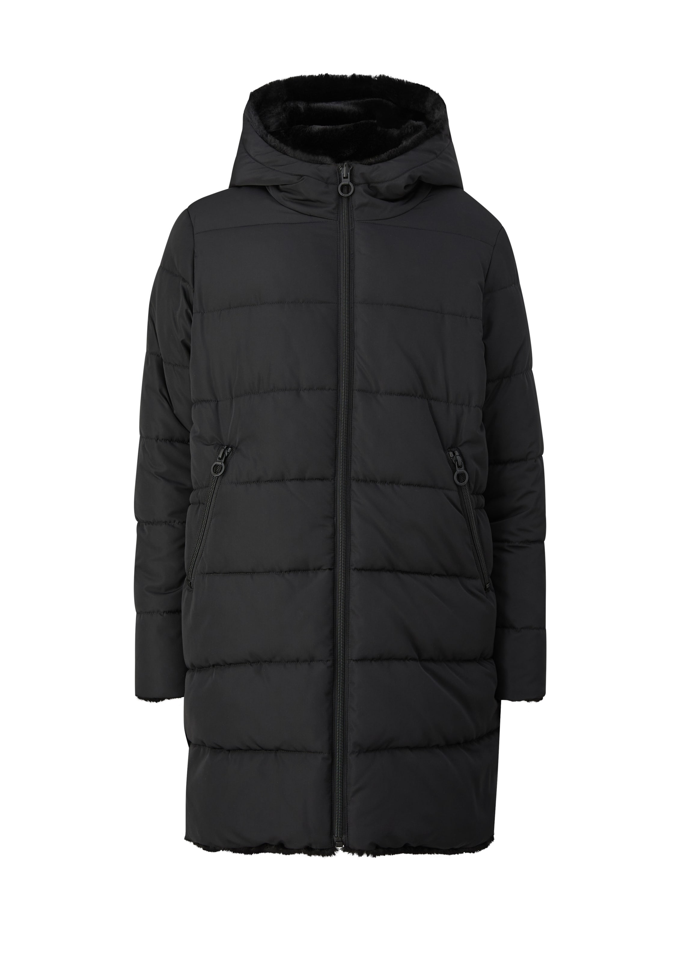 Manteau s.Oliver en noir : devant